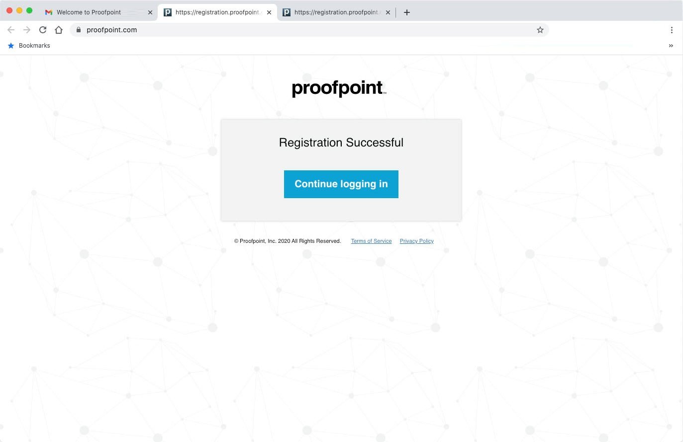 proofpoint-registration-successful
